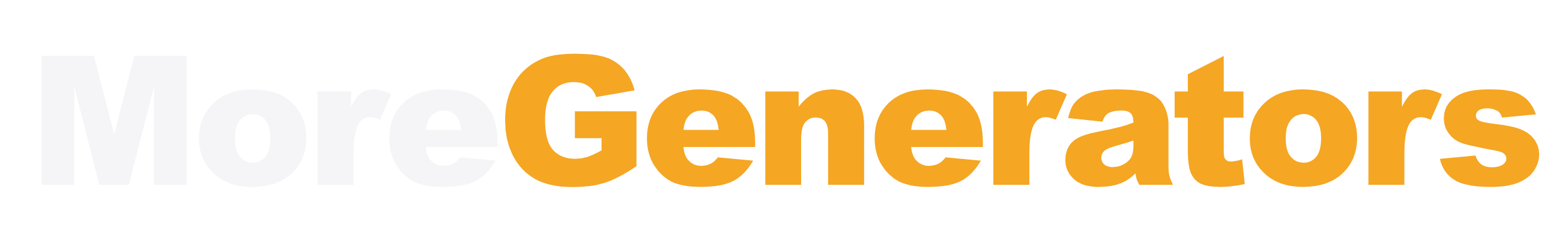 MoreGenerators